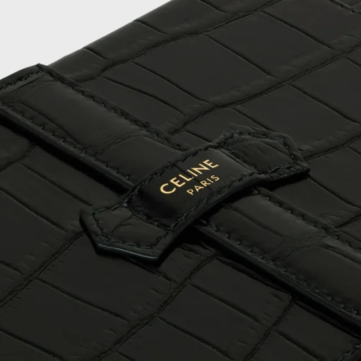 large jewels case in crocodile