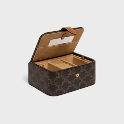 Large Jewels Case in Triomphe Canvas and Calfskin