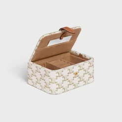 Large Jewels Case in Triomphe Canvas and Calfskin
