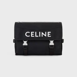 LARGE MESSENGER in nylon with celine print