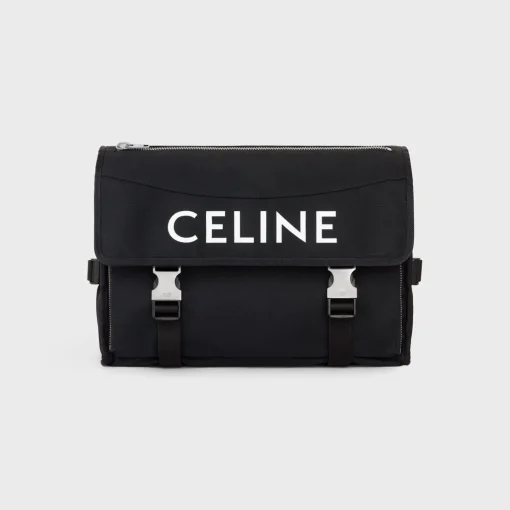 LARGE MESSENGER in nylon with celine print