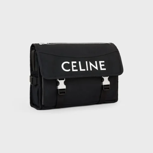 LARGE MESSENGER in nylon with celine print