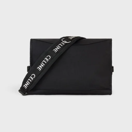 LARGE MESSENGER in nylon with celine print
