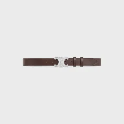 Large triomphe belt in VINTAGE CALFSKIN