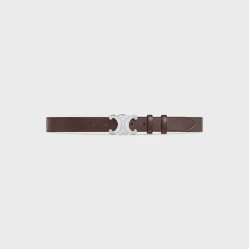 Large triomphe belt in VINTAGE CALFSKIN