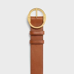 LARGE TWIN TRIOMPHE BELT in VINTAGE CALFSKIN