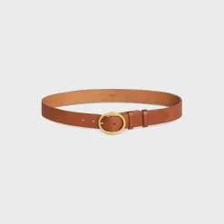 LARGE TWIN TRIOMPHE BELT in VINTAGE CALFSKIN