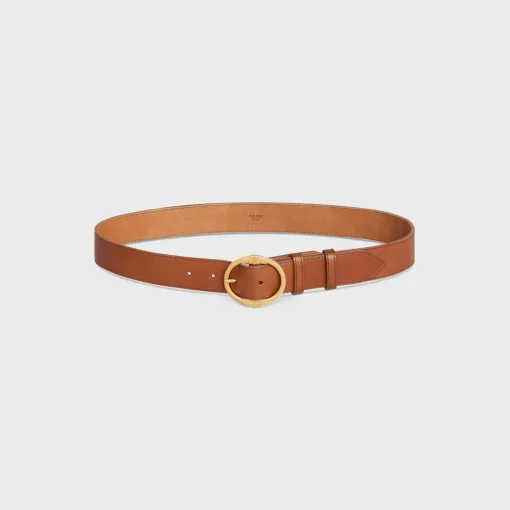 LARGE TWIN TRIOMPHE BELT in VINTAGE CALFSKIN