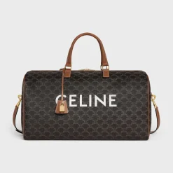 Large Voyage bag in Triomphe Canvas with Celine Print
