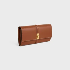 LARGE WALLET 16 in Shiny Calfskin