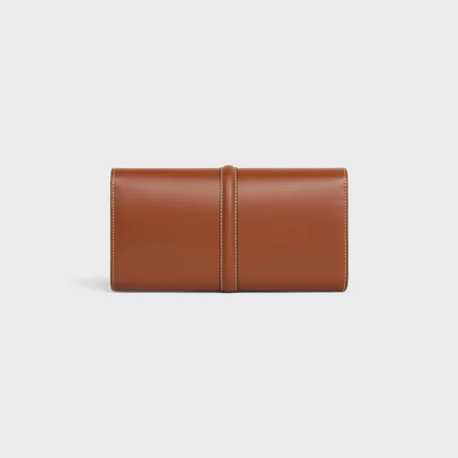 LARGE WALLET 16 in Shiny Calfskin