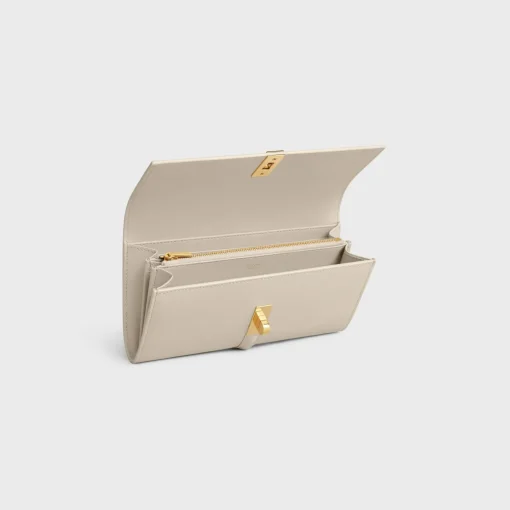 LARGE WALLET 16 in Shiny Calfskin