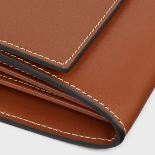 LARGE WALLET 16 in Shiny Calfskin