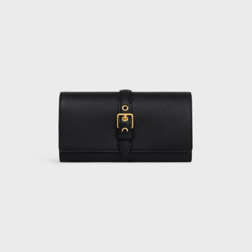 LARGE WALLET CELINE CONTI in SUPPLE CALFSKIN
