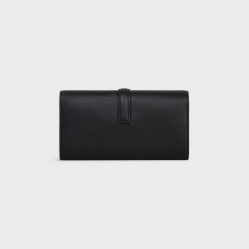 LARGE WALLET CELINE CONTI in SUPPLE CALFSKIN