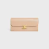 LARGE WALLET TRIOMPHE in Shiny calfskin