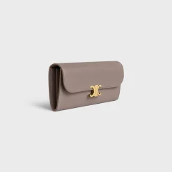 LARGE WALLET TRIOMPHE in Shiny calfskin