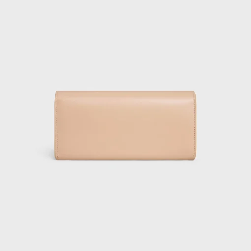 LARGE WALLET TRIOMPHE in Shiny calfskin