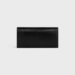 LARGE WALLET TRIOMPHE in lizard