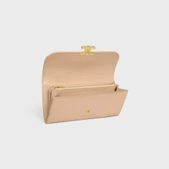 LARGE WALLET TRIOMPHE in Shiny calfskin
