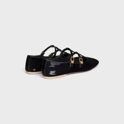 LES BALLERINES CELINE BABIES in PATENT CALFSKIN