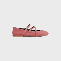 LES BALLERINES CELINE CRISS-CROSS BABIES BALLERINA in VELVET