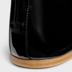 LES BALLERINES CELINE CRISS-CROSS BABIES BALLERINA in PATENT CALFSKIN