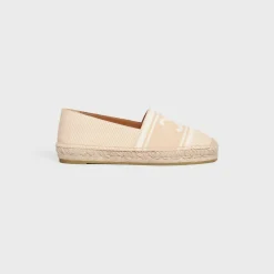 LES ESPADRILLES CELINE in TRIOMPHE JACQUARD CANVAS