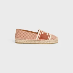LES ESPADRILLES CELINE in TRIOMPHE JACQUARD CANVAS