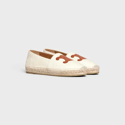 LES ESPADRILLES CELINE in TWEED & CALFSKIN