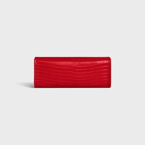 LIPSTICK CASE IN LIZARD