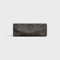 LIPSTICK CASE IN TRIOMPHE CANVAS