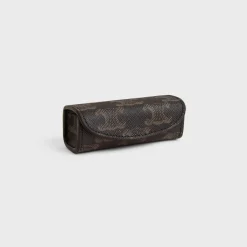 LIPSTICK CASE IN TRIOMPHE CANVAS