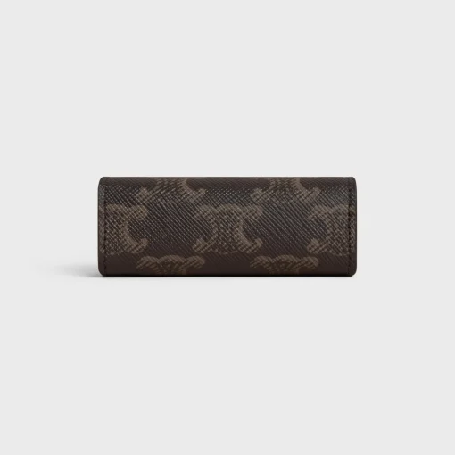 LIPSTICK CASE IN TRIOMPHE CANVAS