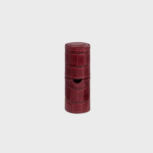 LIPSTICK HOLDER IN NILOTICUS CROCODILE