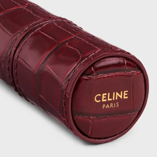 LIPSTICK HOLDER IN NILOTICUS CROCODILE