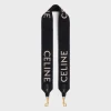 LONG STRAP IN WOOL WITH CELINE JACQUARD
