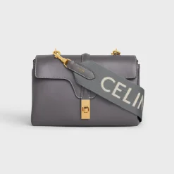 Long Strap in Wool with Celine jacquard