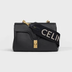 LONG STRAP IN WOOL WITH CELINE JACQUARD