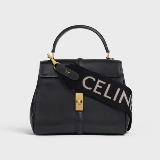 LONG STRAP IN WOOL WITH CELINE JACQUARD