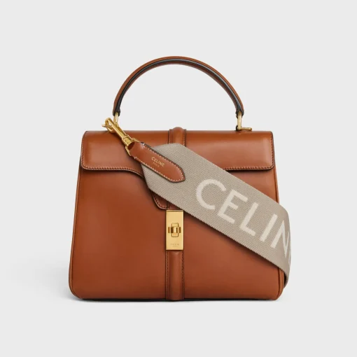 Long Strap in Wool with Celine jacquard