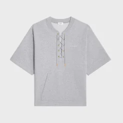 loose celine paris sweatshirt in cotton and cashmere