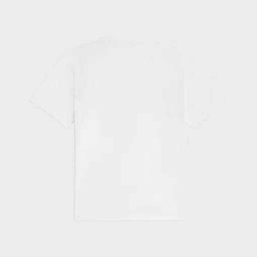 loose celine paris t-shirt in cotton jersey
