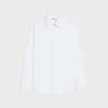 loose shirt in cotton poplin