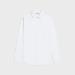 loose shirt in cotton poplin