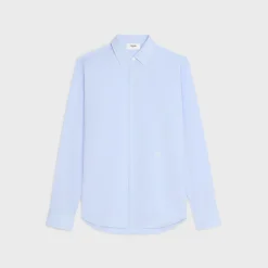 loose shirt in cotton poplin