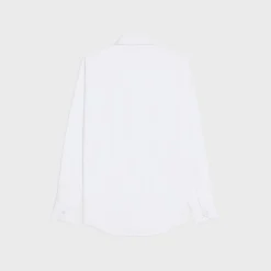 loose shirt in cotton poplin