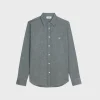 loose shirt in light chambray cotton