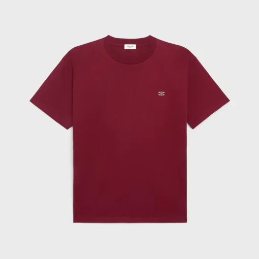 loose triomphe t-shirt in cotton jersey