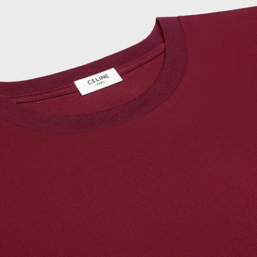 loose triomphe t-shirt in cotton jersey